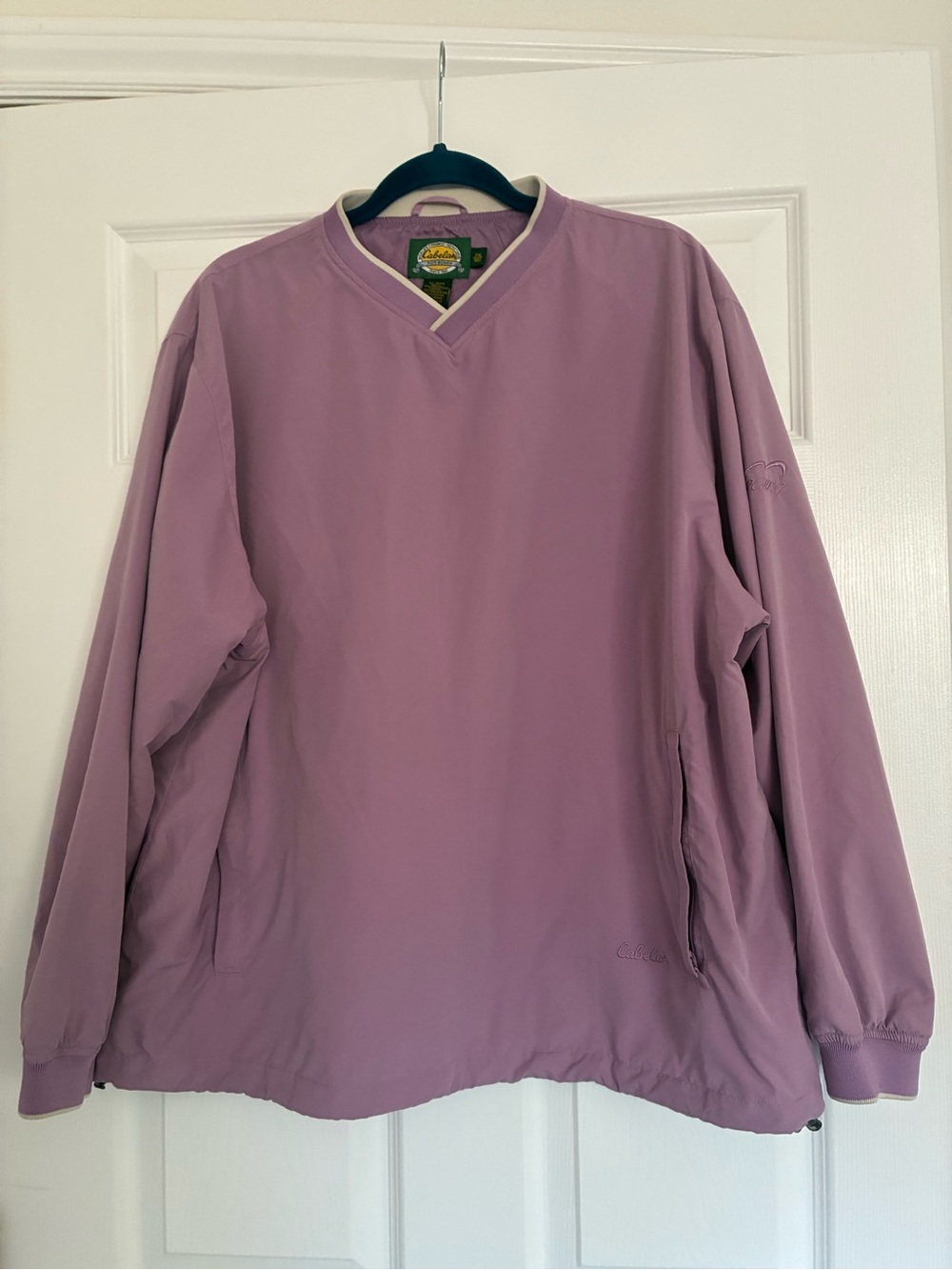Cabela's Women's Pullover Jacket - Lavender with Cream Trim